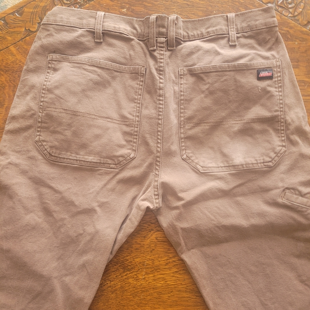 Dickies Men's Brown Work Jeans 34x32
